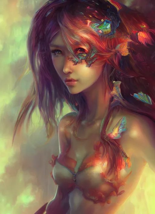 Image similar to dreamscape, female, ross tran!!!, vivid colors, anatomical, highly detailed sculpture, intricate detailed, ommatidia, 8 k, cinematic atmosphere, post - processing