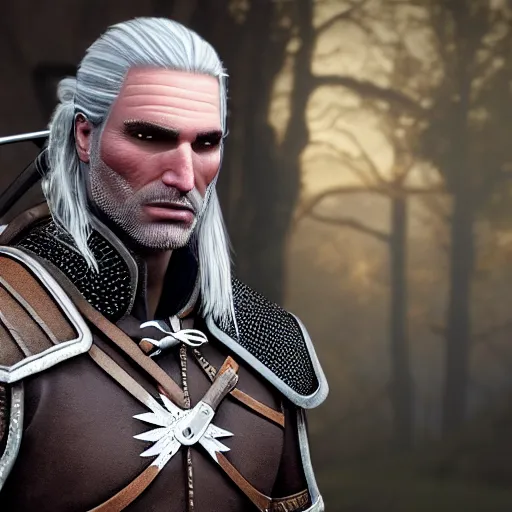 Image similar to Still of Geralt of Rivia in Noddy