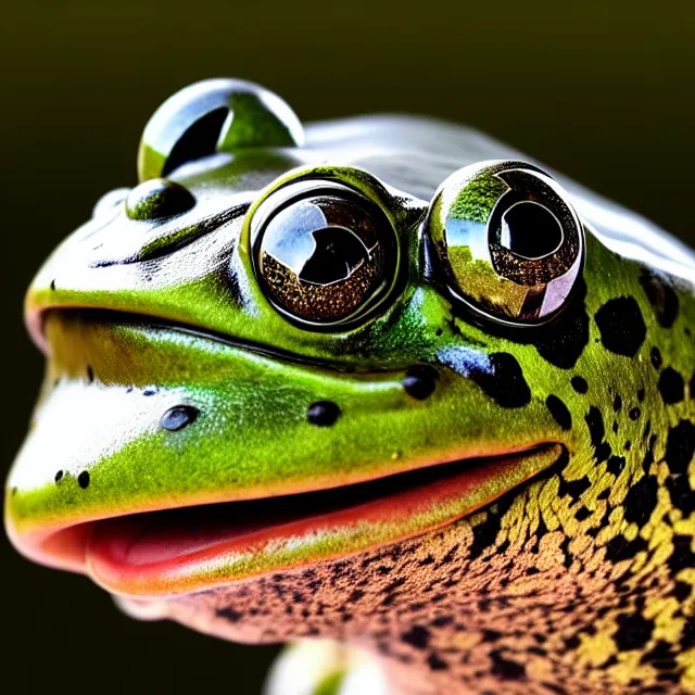 Image similar to man wearing a frog head, highly detailed, 4 k, hdr, smooth, sharp focus, high resolution, award - winning photo, boris valejo, photorealistic