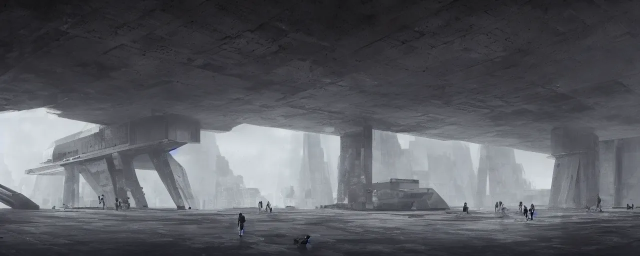 Image similar to big height brutalist imperial military base, drawing architecture, ultra very long shot, top angle, imperial architecture in rogue one, pritzker architecture prize, brutalism architecture, jan urschel, greig fraser