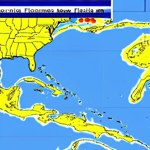 Prompt: florida weather map