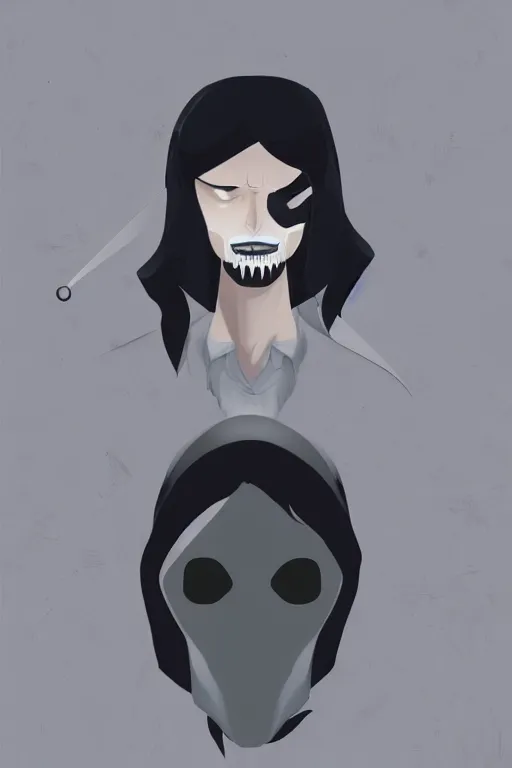 Prompt: face icon vector minimalist grim reaper, loftis, cory behance hd by jesper ejsing, by rhads, makoto shinkai and lois van baarle, ilya kuvshinov, rossdraws global illumination