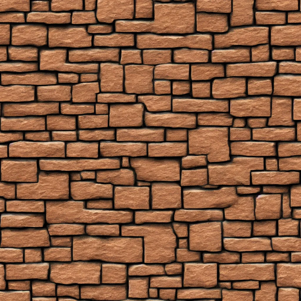 Image similar to sandstone brick wall texture, hd, seamless, pbr, textures. com