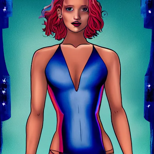 Image similar to Mystique by Jennifer Lawrence