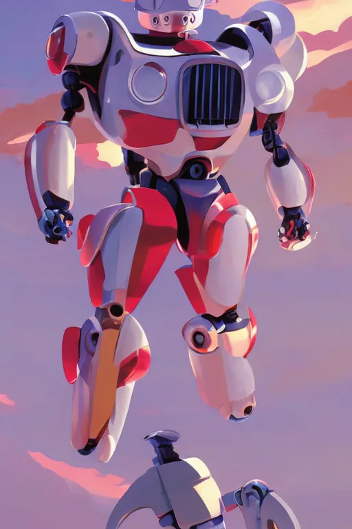 Image similar to metabots medabots medarotto medarot robot minimalist comics, behance hd by jesper ejsing, by rhads, makoto shinkai and lois van baarle, ilya kuvshinov, rossdraws global illumination ray tracing hdr radiating a glowing aura