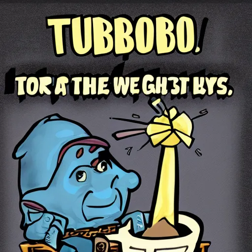 Image similar to humorous illustration of turbo pope