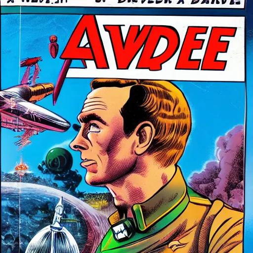 Prompt: adventures of dan dare