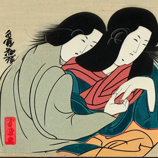 Image similar to shunga art