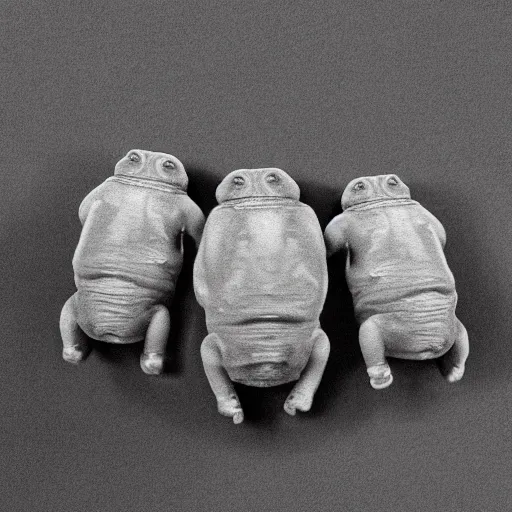 Image similar to tardigrade in style of vilhelm hammershoi