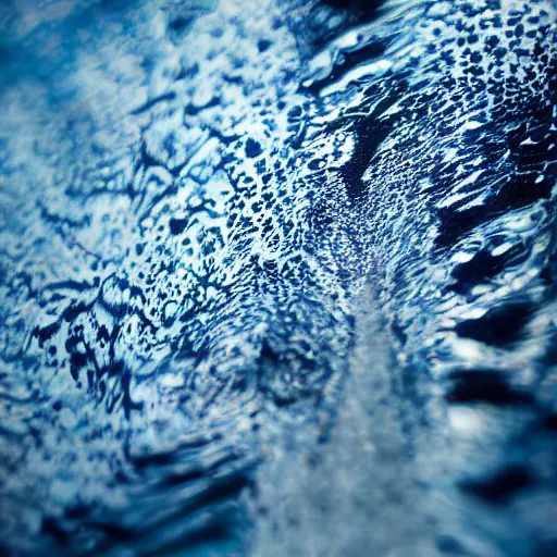 Image similar to an image of a shirt created from water, a shirt made of sea water, abstract art, cinematic photography