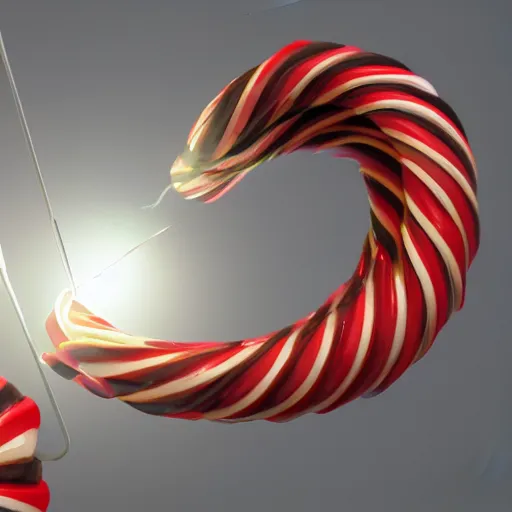 Prompt: 3 d render of a spiral lollipop, unreal engine 5, ue marketplace, 4 k high quality, volumetric lighting, realistic shadows cgsociety, 3 0 0 dpi, png transparent background