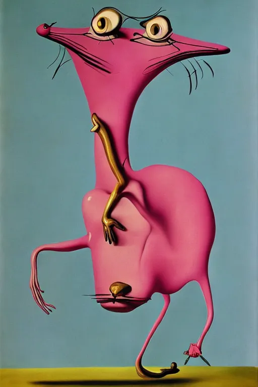 Image similar to The Pink Panther by Salvador Dalí