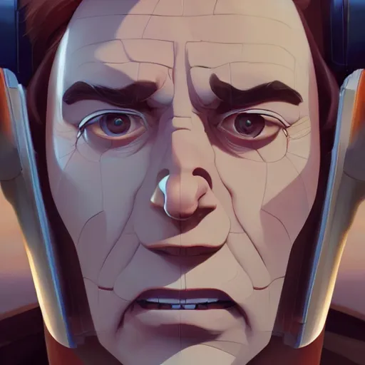 Image similar to face icon stylized minimalist total recall, loftis, cory behance hd by jesper ejsing, by rhads, makoto shinkai and lois van baarle, ilya kuvshinov, rossdraws global illumination