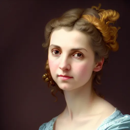 Prompt: A fantasy style portrait painting of Sabrina Lloyd, in the style of François Boucher, Oil Painting, hyperrealistic, render, Regal, Refined, Detailed Digital Art, RPG portrait, Michael Cheval, William-Adolphe Bouguereau, dynamic lighting, Highly Detailed, Cinematic Lighting, Unreal Engine, 8k, HD, octane render