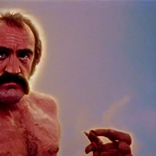 Image similar to an hdr photo of zardoz in the movie 2 0 0 1 a space odyssey cinematic large format