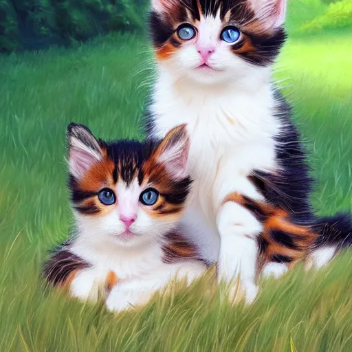 calico kitten wallpaper hd