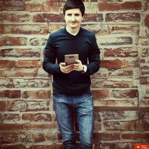 Image similar to durov from vkontakte comebacks wall