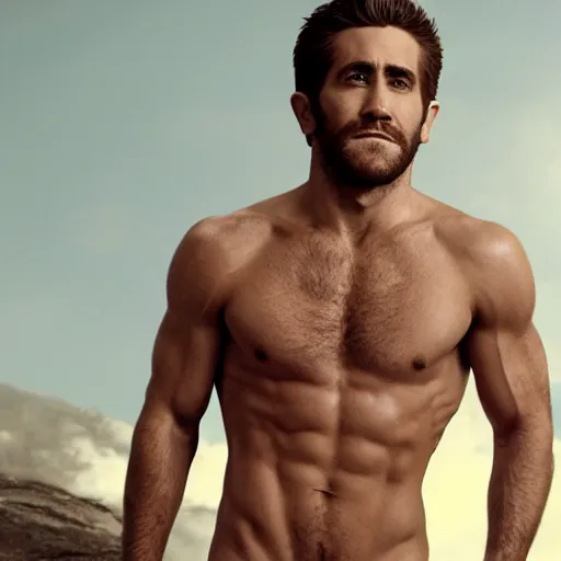 jake-gyllenhaal-underwear-commercial-calvin-klein-stable-diffusion