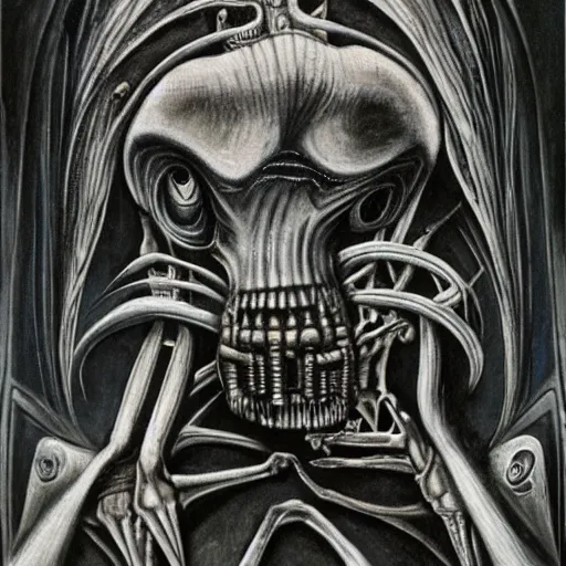 Image similar to giger