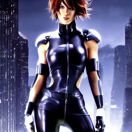 Image similar to Kate Beckinsale as Motoko Kusanagi