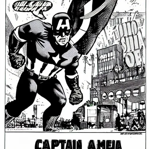 Image similar to Captain America fighting a vilain dressed as a giant pickle, comic book cover, by Stan Lee