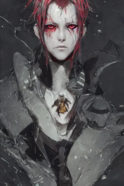 Image similar to Killy from Blame!, trending on artstation, by Yoann Lossel