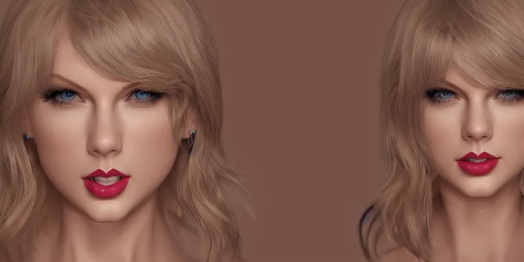 Prompt: character sheet of Taylor swift for the music video ‘More’ by KDA (league of legend), 3d render, octane render, 4K, volumetric, trending on art station