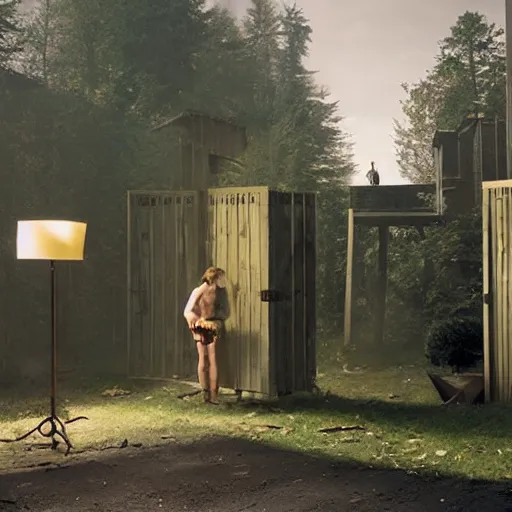 Prompt: artwork by Gregory Crewdson