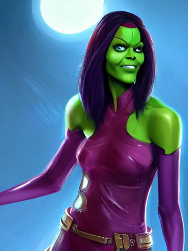 guardians of the galaxy concept art gamora