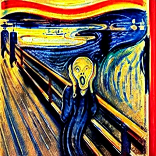 Prompt: The Scream, Edvard Munch