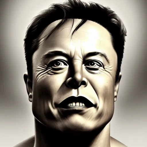 Image similar to elon musk as the incredible hulk, trending on artstation, ultra realistic, portrait, only head and shoulders, fine detail, intricate hair, fine textures, soft shadows, hdr, digital art