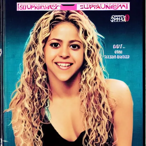 Image similar to shakira super nintendo entertainment system style