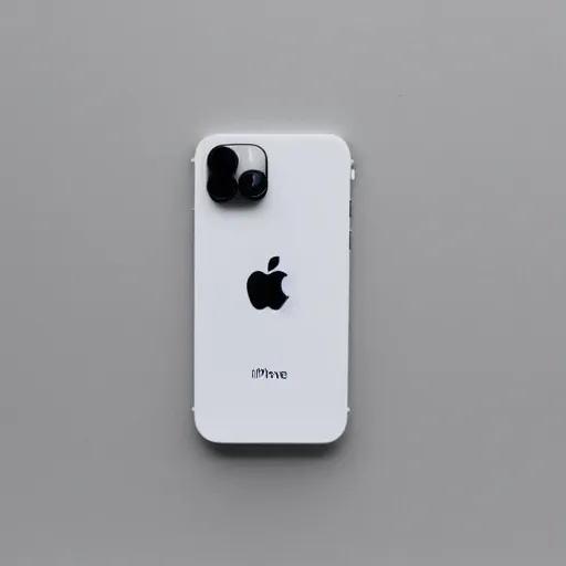 Image similar to realistic photo of an iphone, white box, white background, clean photo, stock photo, 3 5 mm, canon, nikon