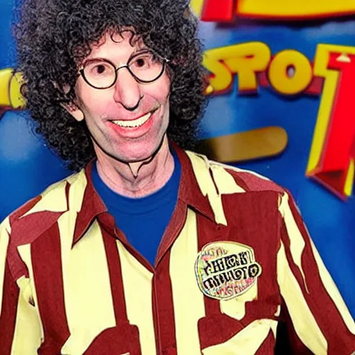 Prompt: howard stern in pixar's toy story