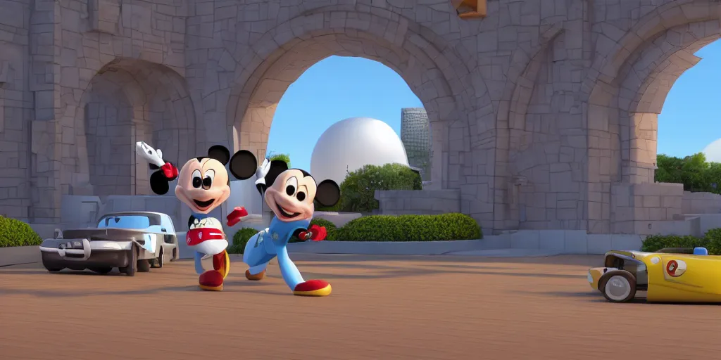 Image similar to boards of canada disney pixar 3 d render, highly detailed, sharp, 4 k, soft lighting, global illumination