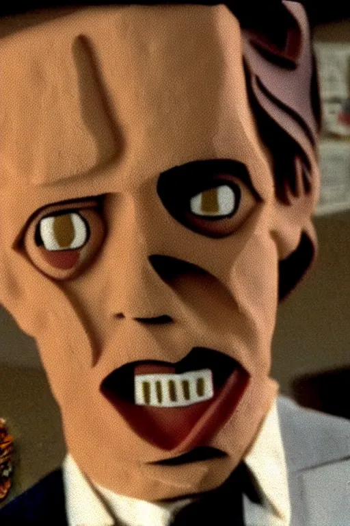 Prompt: film still of steve buscemi made out of bread in reservoir dogs, 4 k