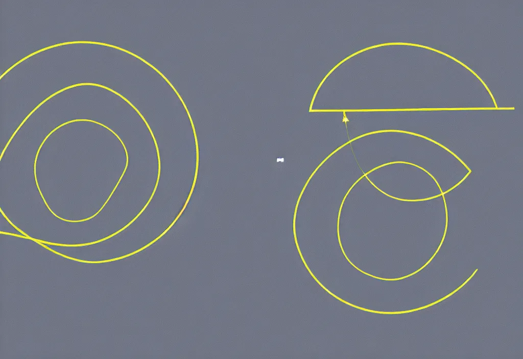 Prompt: diagram of three intersecting spheres with ripples