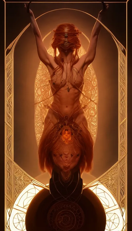 Image similar to symmetry!! portrait of a demigod, elden ring, full body!! intricate, elegant, highly detailed, dynamic lighting, digital art, digital painting, artstation, concept art, sharp focus, illustration, art by artgerm and greg rutkowski and alphonse mucha, unreal engine 5, octane render, 8 k