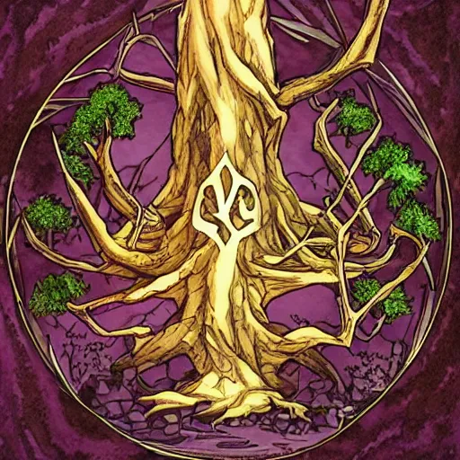 Prompt: yggdrasil