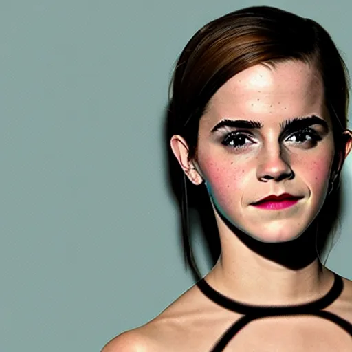 Image similar to Emma Watson as She-Hulk