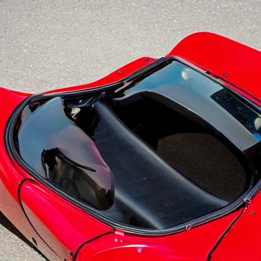 Image similar to red 2022 Miata body widebody kit (((countach))) full view 135mm camera uncropped