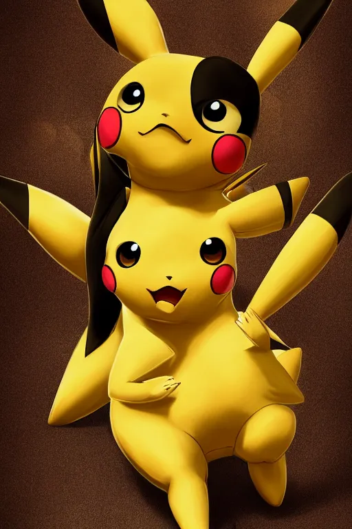 Image similar to heroine, beautiful, female pikachu, ultra detailed, digital art, 8 k, character, realistic, portrait, hyperrealistic