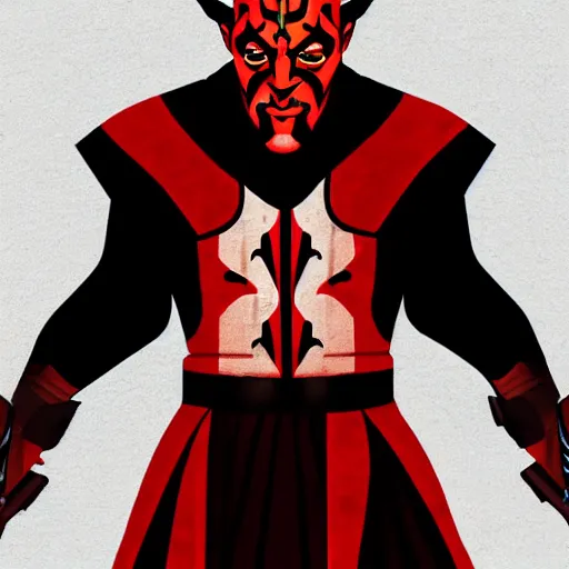 Image similar to darth maul