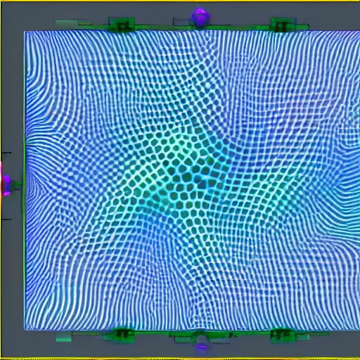 Prompt: gray scott reaction diffusion simulation