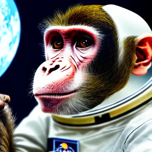 monkey in space suit movie