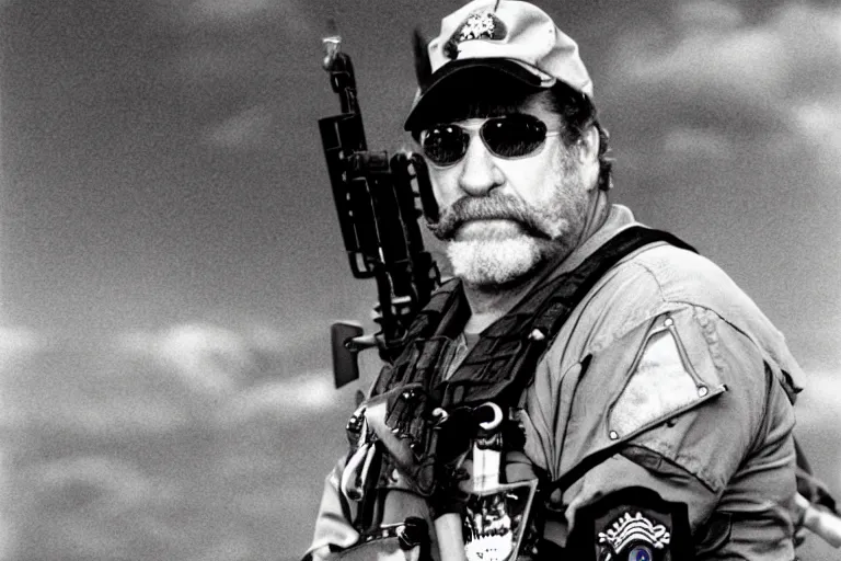 Prompt: navy seal john goodman