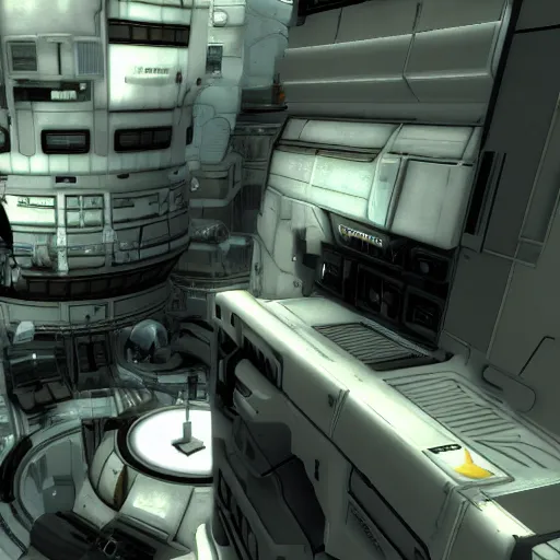 Image similar to GLaDOS, Screenshot from Portal 2