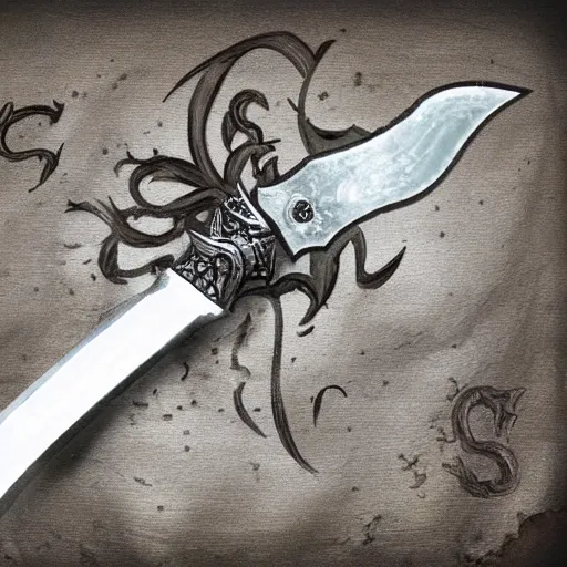 Image similar to the chaos dagger