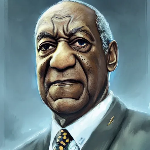 Image similar to Portrait of Bill Cosby as the emperor of humanity from warhammer 40k made by stanly artgerm lau, wlop, rossdraws, james jean, andrei riabovitchev ,marc simonetti