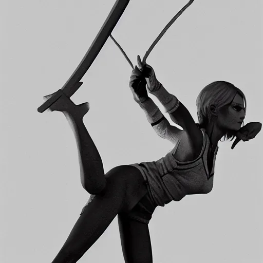 Prompt: rpg character concept art, most beautiful swedish models doing acroyoga, in the style of jamie hewlett hiroya oku riyoko ikeda, 3 d render, artstation trending, 8 k, octane render, photorealistic, sharp detail, manga, black and white